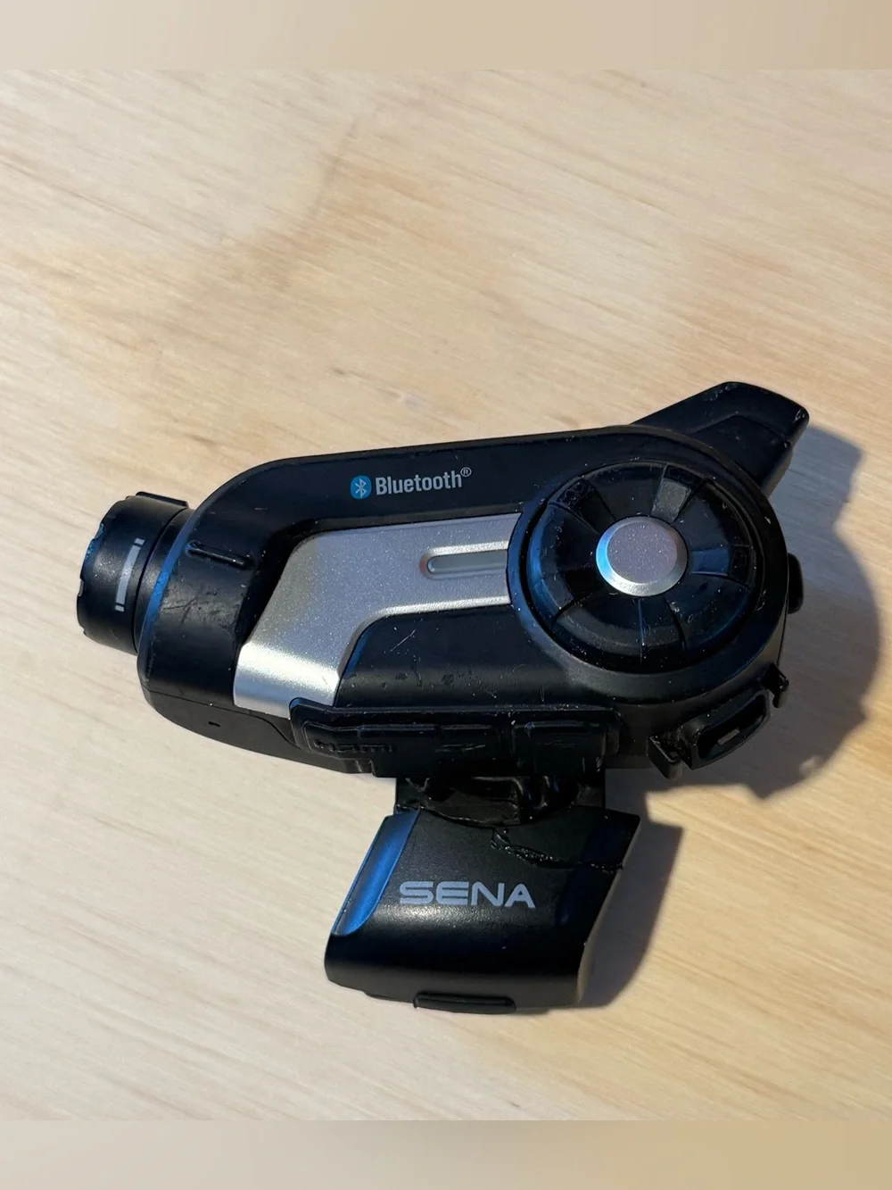 Sena 10C Blk w/Bluetooth Camera w/Clip MODULE ONLY “UNTESTED” No Charg Read Info
